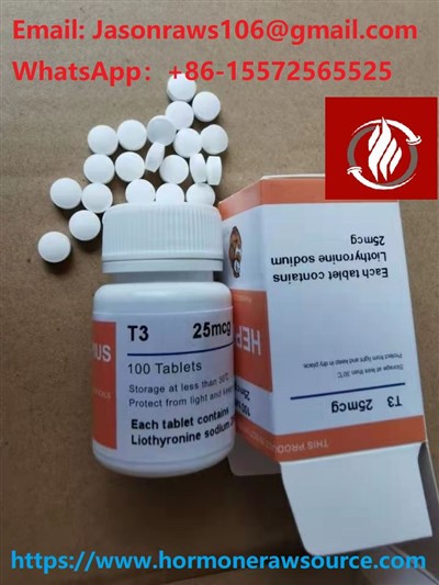 STROMUSC T3(Liothyronine Sodium) 25mcg*100 Tablets For Bodybuilding CAS:6893-02-3