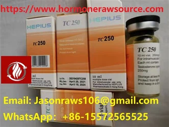 STROMUSC Testosterone Cypionate 250mg For Bodybuilding CAS:58-20-8